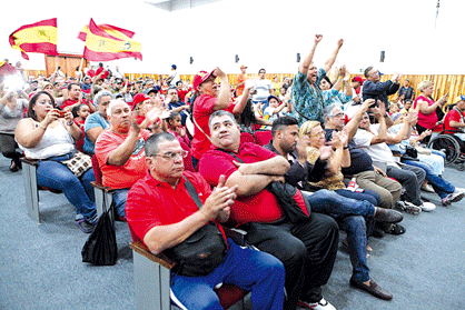 El alcalde de Caracas se reunió con Unidades de Batalla Hugo Chávez de las parroquias 23 de Enero, El Valle y Coche