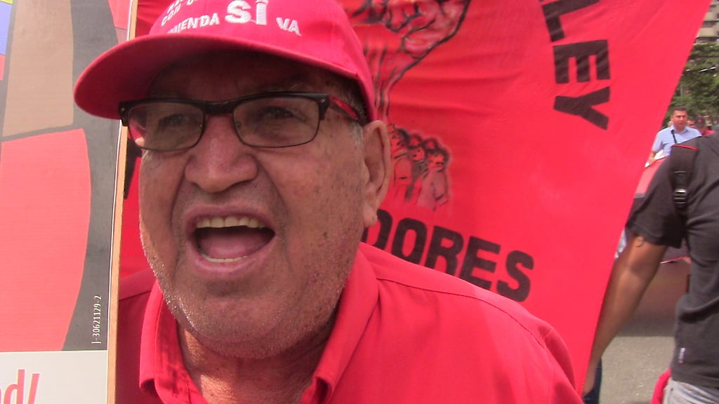 "presidente no hay tiempo debe actuar ya, contra la especulación", dijo Nelson González, militante del PSUV La Candelaria