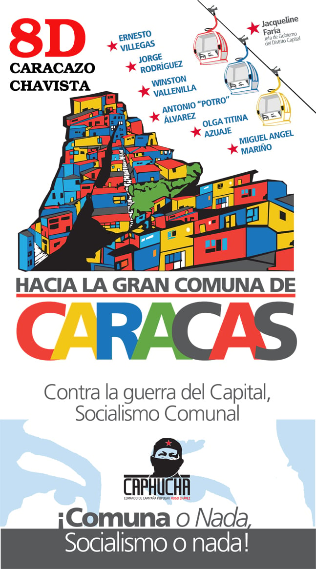 Hacia la gran comuna de Caracas