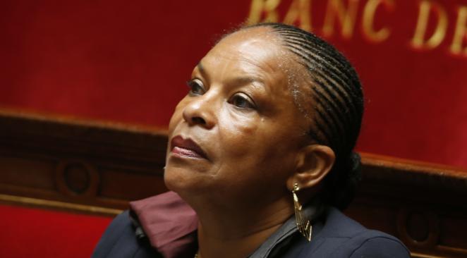 Christiane Taubira  ministra de Justicia de Francia