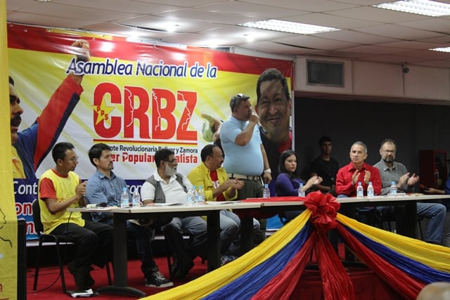 Dirigentes de la CRBZ, de ANMCLA, del PPT, la Ministra de la Mujer, diputados Freddy Bernal del PSUV, Eduardo Samán (Indepabis)