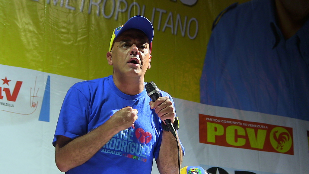 Jorge Rodríguez busca su reelección como Alcalde del municipio Bolivariano Libertador