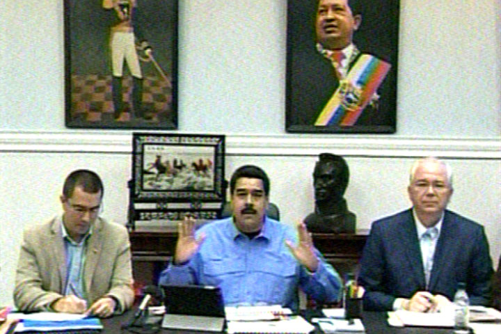El presidente de la República Bolivariana de Venezuela, Nicolás Maduro