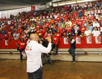 Trabajadores del sector educacional de Maracaibo dieron su apoyo a Pérez Pirela