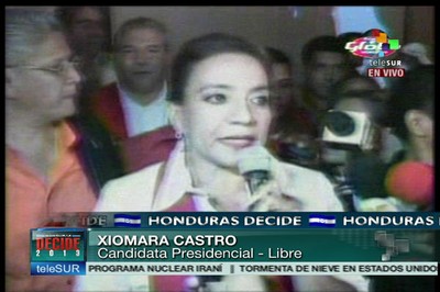 La candidata por el Partido Libre, Xiomara Castro, se adjudicó la victoria al declararse como la nueva presidenta de Honduras.