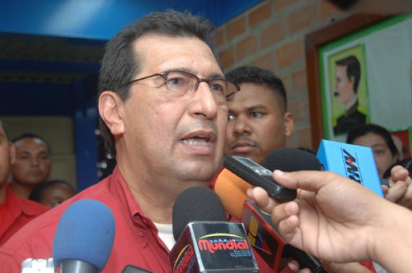 El gobernador del estado Barinas, Adán Chávez
