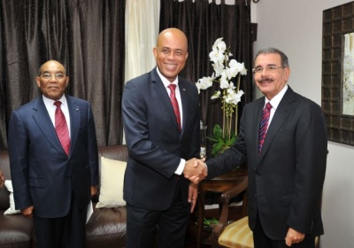 Presidentes Martelly y Medina se verán en Barahona, RD