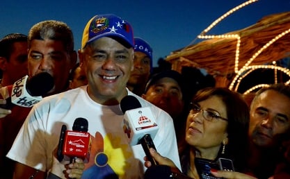 Alcalde Rodríguez desde Monte Piedad en Caracas: A batallar por la ratificación de la democracia