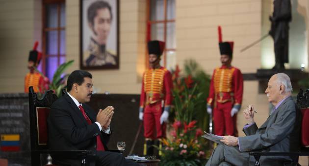 Maduro y José Vicente
