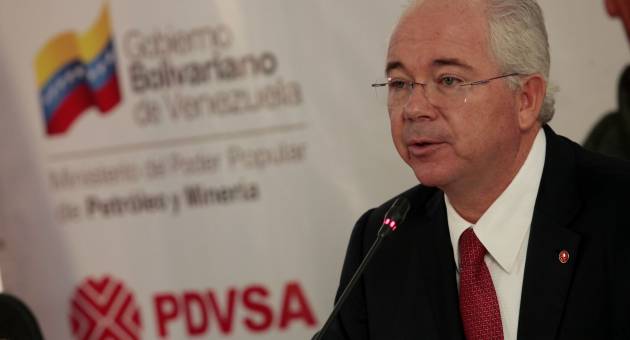 El Ministro del Poder Popular para Petróleo y minería, Rafael Ramírez