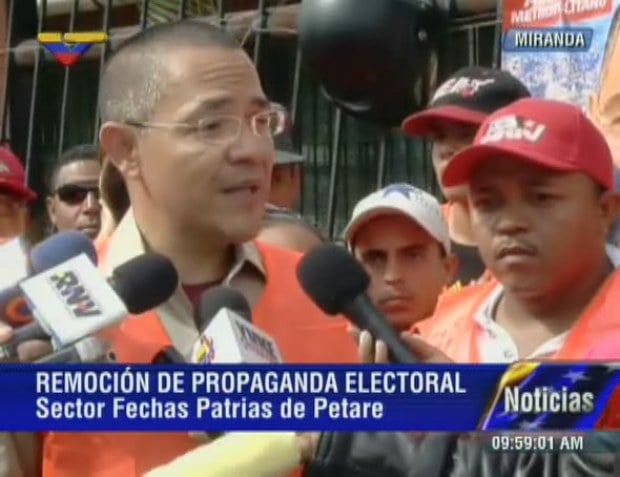 Ernesto Villegas, ministro de Estado para la Transformación Revolucionaria de la Gran Caracas