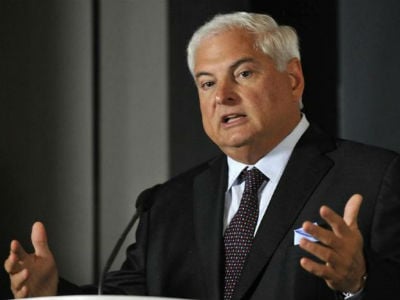 El expresidente de Panamá, Ricardo Martinelli