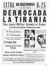 Extra de El Nacional señaló "Derrocada La Tiranía"