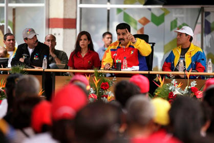 Maduro alertó sobre acciones contra planes de paz