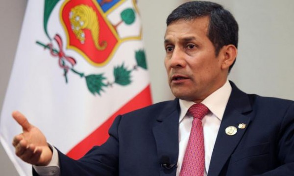 El presidente peruano, Ollanta Humala