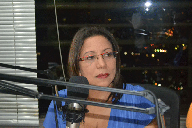 Tania Díaz, primera vicepresidenta de la Asamblea Nacional Constituyente.