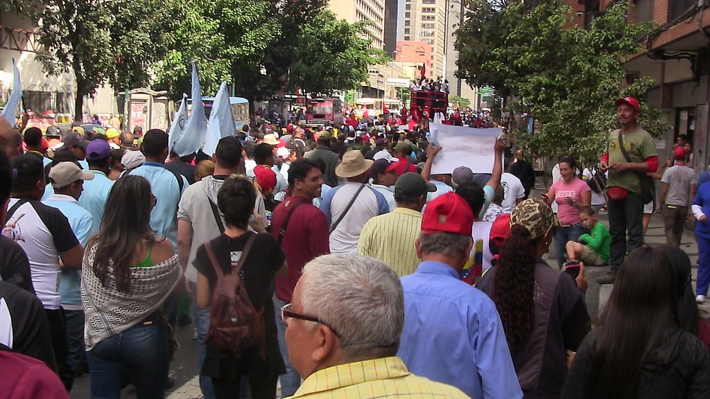Marcha Golpe de Timón desde Catia a la Plaza Venezuela