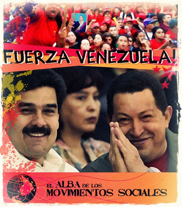 ¡Viva la dignidad y la lucha del pueblo revolucionario venezolano!