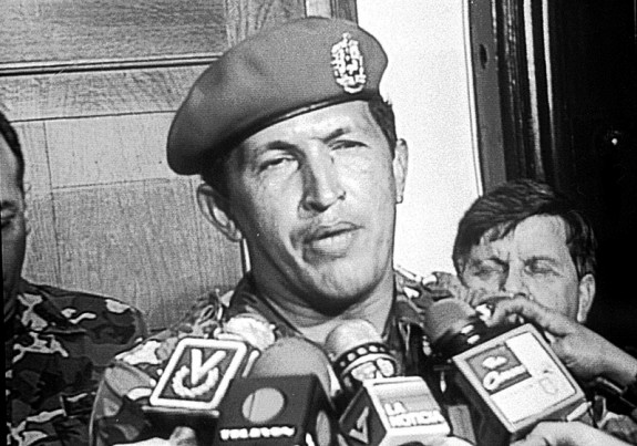 Hugo Chávez el 4F de 1992