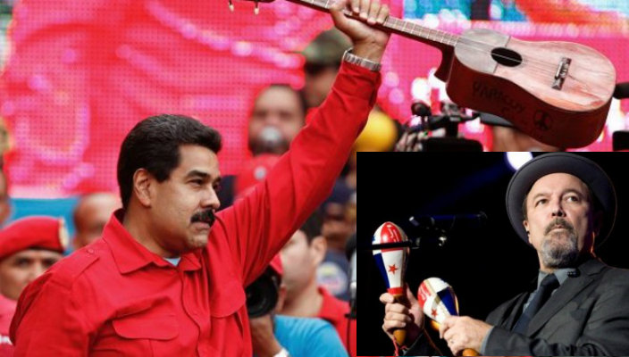 "Rubén, estas perdiendo la oportunidad de la vida que te da Latinoamerica de valorar la Revolución Bolivariana que se siente expresada en las letras de canciones que escribiste" dijo Maduro.