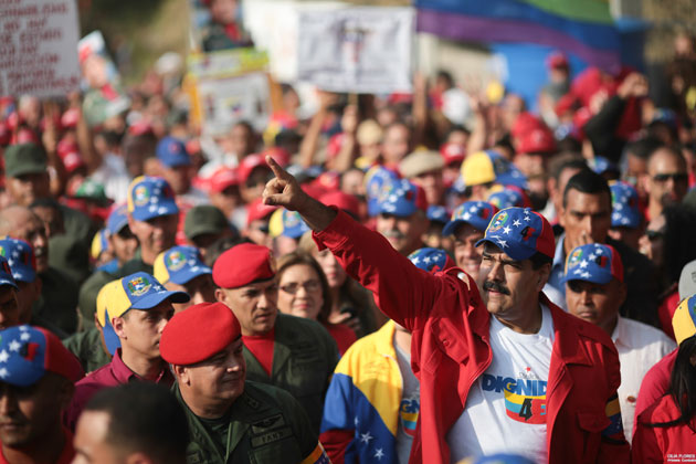 " Alerta a todo el pueblo de Venezuela frente a divisionistas que se esconden detrás de divisiones políticas de algunos partidos..."