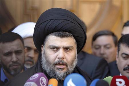 el clérigo radical chiíta iraquí, Moqtada Sadr