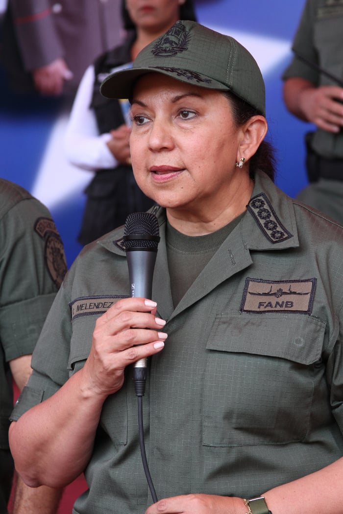 Ministra de la Defensa, Carmen Melendez