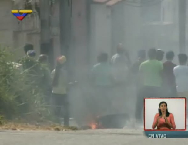 Se presentaron al menos 40 focos de violencia en la ciudad capital que fueron atendidos por efectivos de la Guardia Nacional Bolivariana