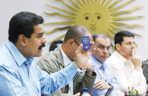 Presidente Maduro en Miraflores