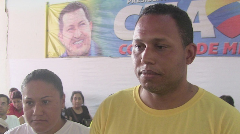 Ricardo Giménez durante sus declaraciones antes de la asamblea del Movimiento Sucre