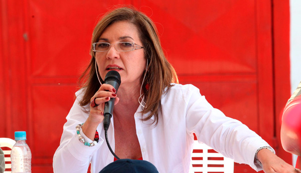 La jefa de Gobierno del Distrito Capital, Jacqueline Farías