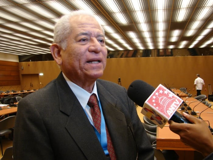 El representante permanente de Venezuela ante la ONU, Jorge Valero