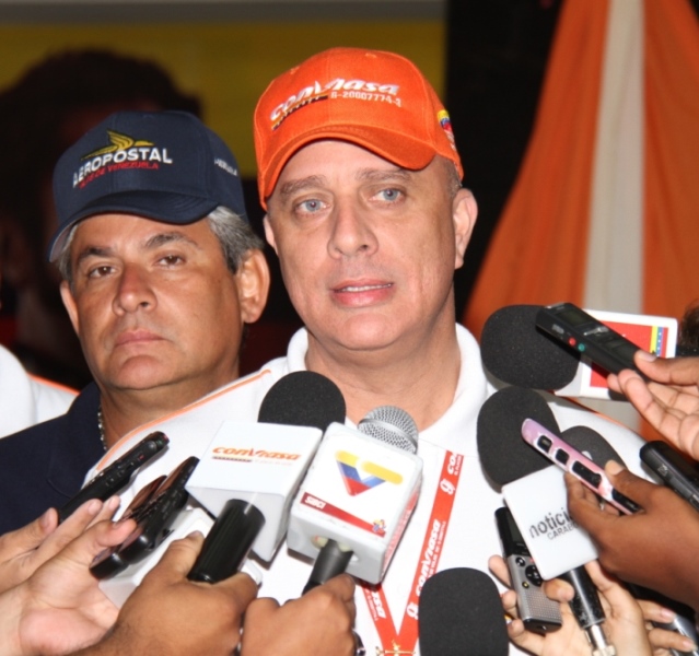 El presidente de Conviasa, G/B Luis Gustavo Graterol Caraballo