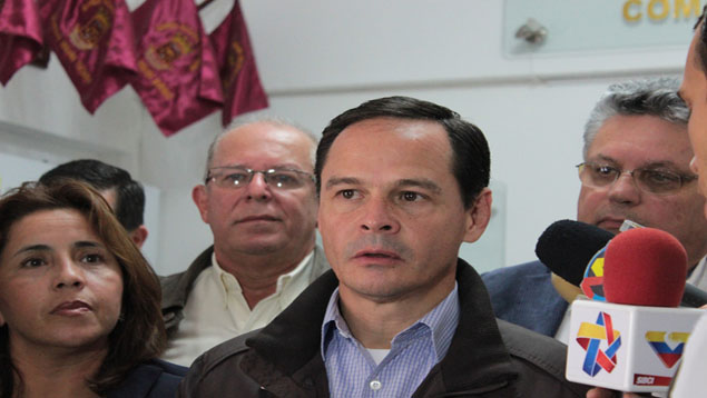 El gobernador del estado Táchira, José Vielma Mora