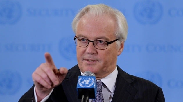 Vitali Churkin, embajador de Rusia en la ONU