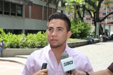 Alejandro Padrón, del Movimiento Estudiantil Integración UCV