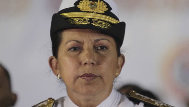 La ministra de Interior, Justicia y Paz, Carmen Meléndez