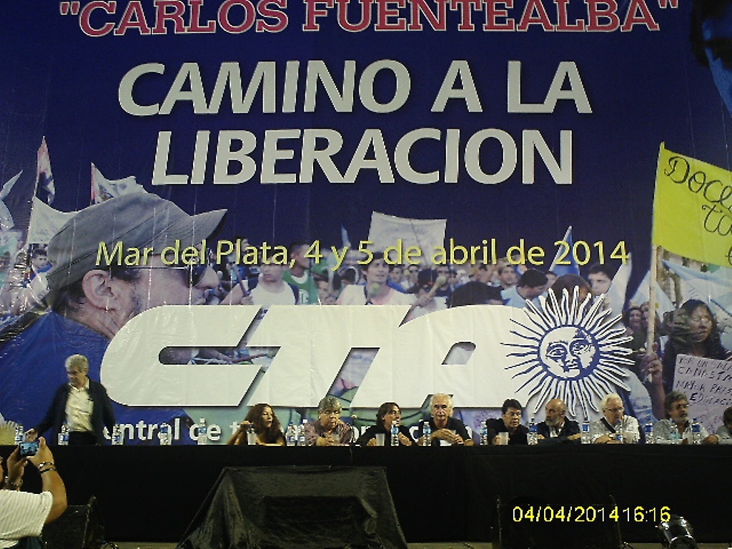 Congreso de la CTA en Argentina