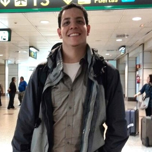 Zeus Márquez, estudiante venezolano detenido en Barajas