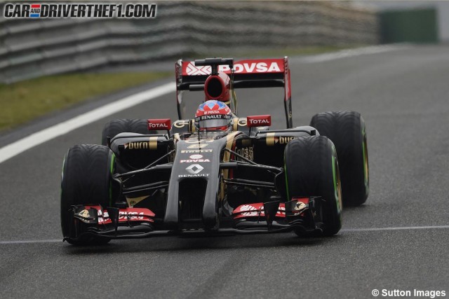 El Lotus de Romain Grosjean