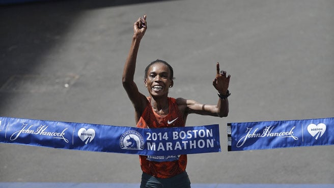 Rita Jeptoo gana maratón de Boston