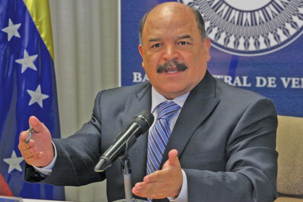 El presidente del Banco Central de Venezuela (BCV), Nelson Merentes.