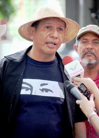 Luis Hernández, vocero del comité promotor nacional campesino