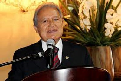 El presidente e El Salvador, Salvador Sánchez Cerén