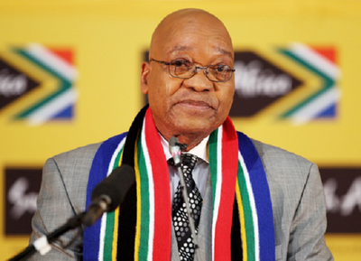 Jacob Zuma, Presidente de Sudáfrica