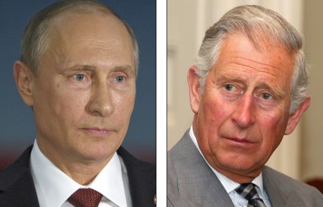 El príncipe Charles comparó a Putin con Hitler durante gira por Canadá