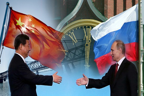 los presidentes Vladímir Putin y Xi Jinping.