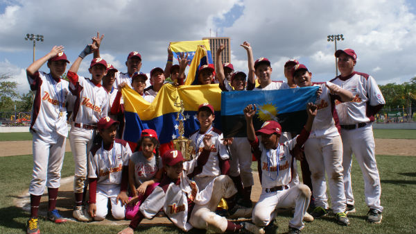 Los campeones venezolanos.