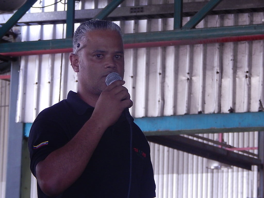 Orlando Mendez, Secretario General del Sindicato de Trabajadores de AJEVEN