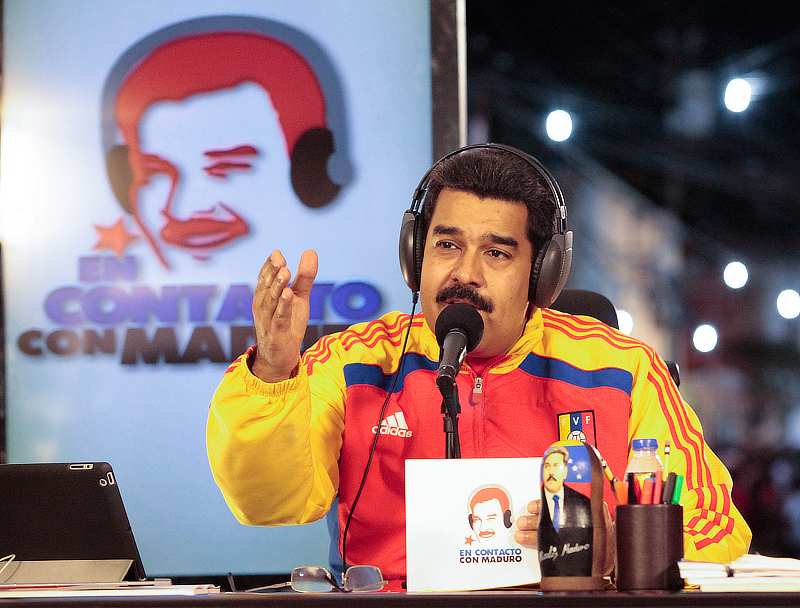 El Presidente de la República, Nicolás Maduro